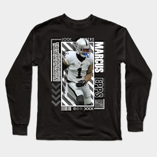 Marcus Epps Paper Poster Version 10 Long Sleeve T-Shirt